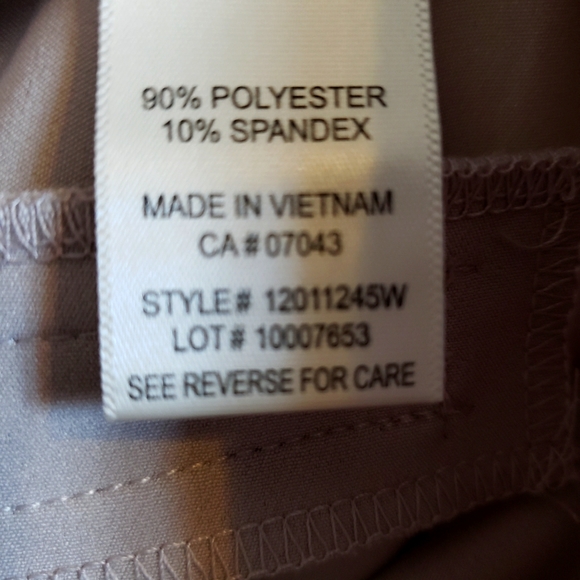 Soho Apparel Suit Sand Color 10% Spandex Luxury Ankle Cuffs Jacket Med Pants 6 - Picture 16 of 16